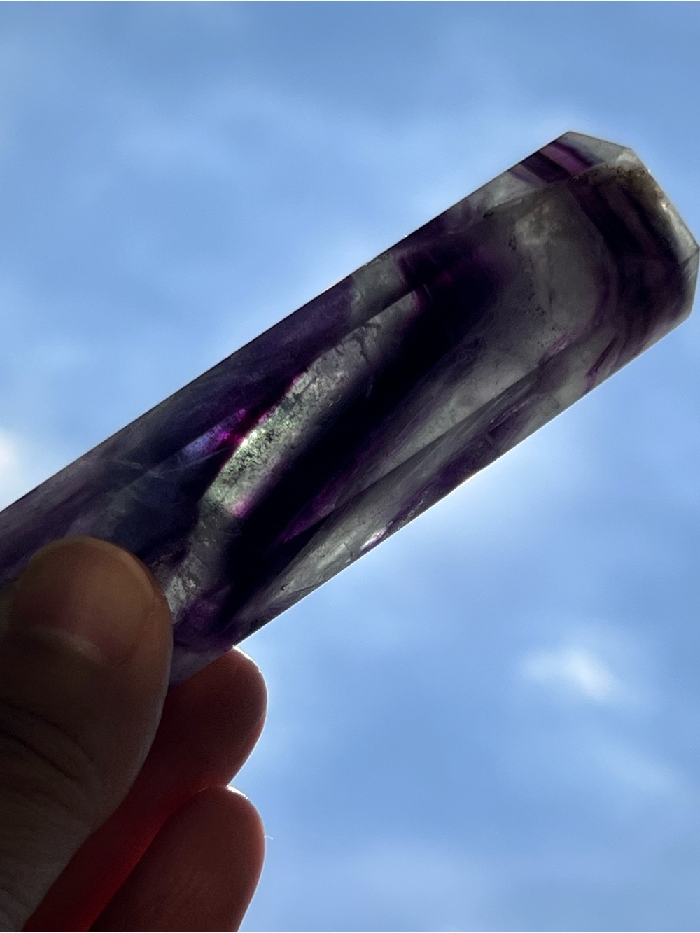 Fluorite (13) tower | Crystal